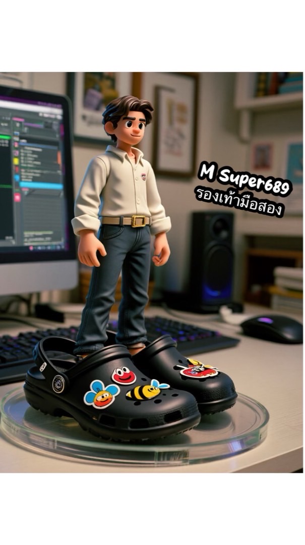 M Super689 รองเท้ามือสอง