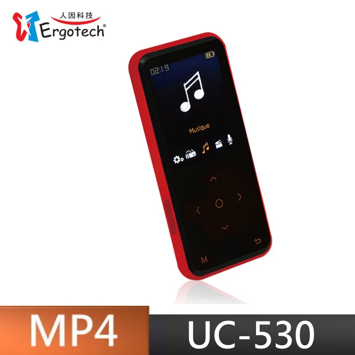 人因 UC530 行動鈦郎 8G 隨身聽 MP4 可插卡 錄音 FM