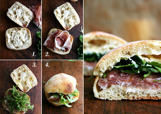 帕馬火腿巧巴達