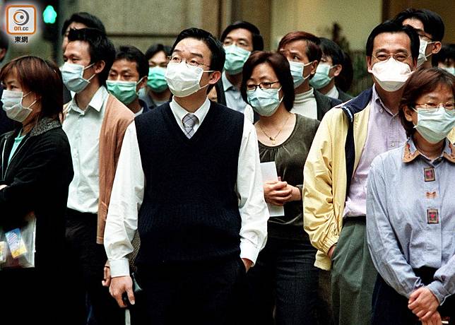 03年香港爆發沙士奪299命多達1755人受感染 On Cc 東網 Line Today