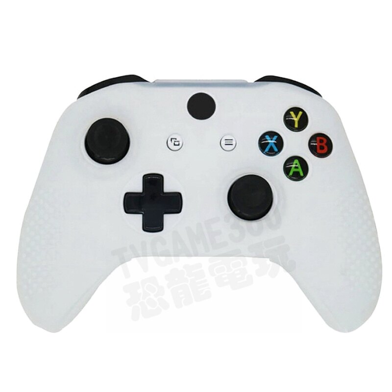 XBOXONE XBOX ONE 無線控制器 手把 把手 專用 果凍套 矽膠套 保護套 SILICON 顆粒防滑 白色