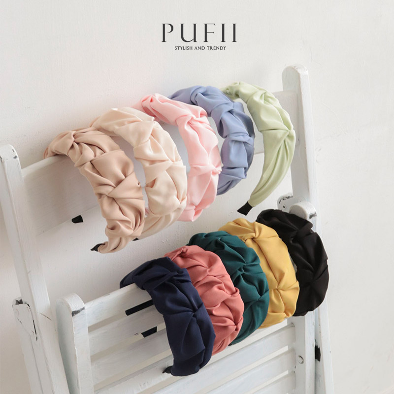 ◆限量現貨◆PUFII-髮箍 皺摺造型髮箍-0604 現+預 夏【CP20541】