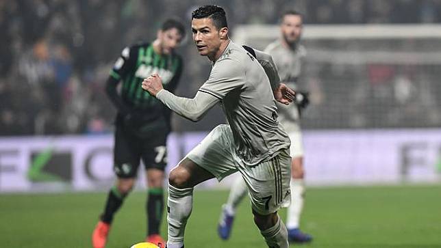 Cristiano Ronaldo Tampil Apik Bawa Juventus Taklukan Sassuolo