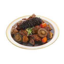 琥珀酸二鈉、L-麩酸鈉、5-次黃嘌呤核磷酸二鈉、5-鳥嘌呤核磷酸二鈉、羥丙基澱粉)、鯊魚翅總重：750公克(固形物120公克)保存方法：冷凍-18℃以下保存期限：1年產地:台灣5.阿一鮑魚港式翡翠鮑魚