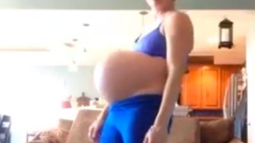 這名孕婦發明了「顫慄」舞蹈 為的就是要順利生產...