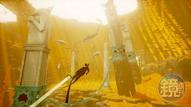 遊戲】海洋版「風之旅人」？療癒系探索遊戲《ABZU》和魚兒一起悠遊海中 