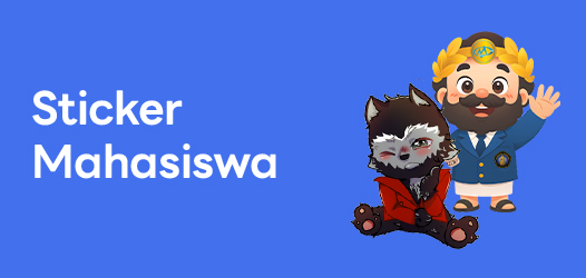 Sticker Mahasiswa