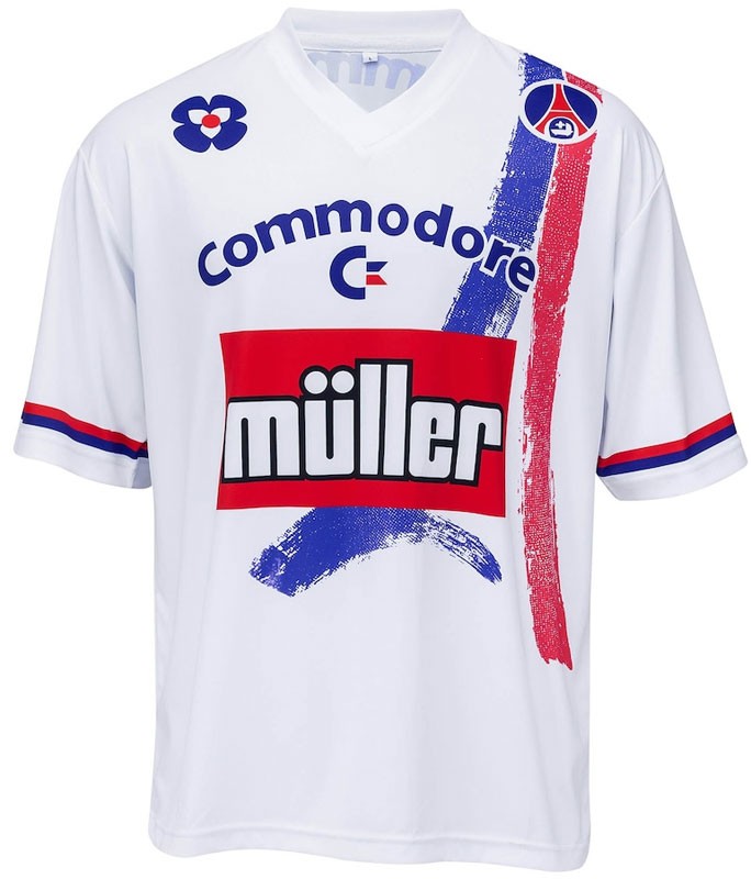 PSG パリ•サンジェルマン 90's ユニフォーム エッフェル塔が芸術的！PSG、90年代「レトロユニフォーム