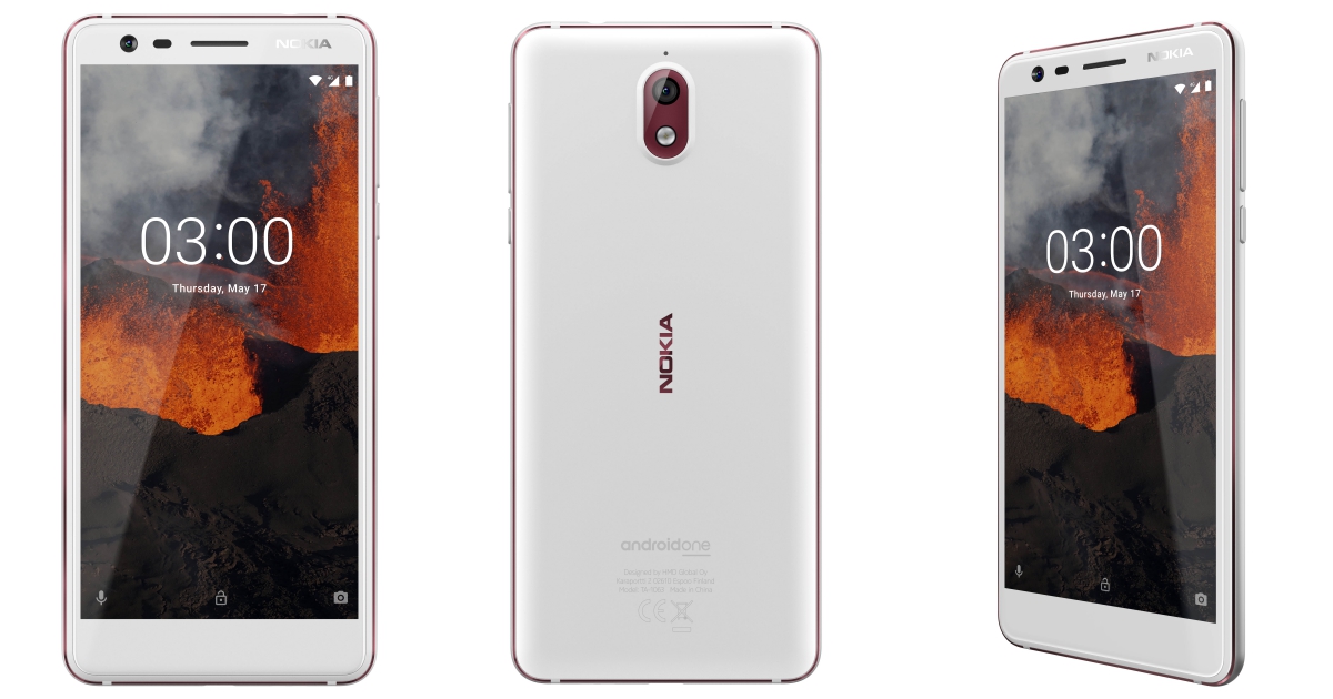 超便宜的 Nokia 3.1 上市，18:9 大螢幕售價 4,390 元