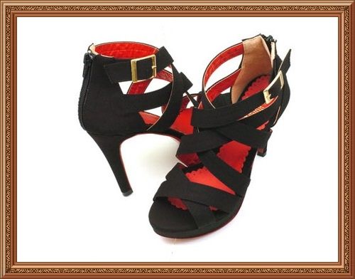 ★818+3❤ 好評再上市~拉長美腿綁帶鏤空設計高跟涼鞋/羅馬高跟涼鞋(現貨+預購)