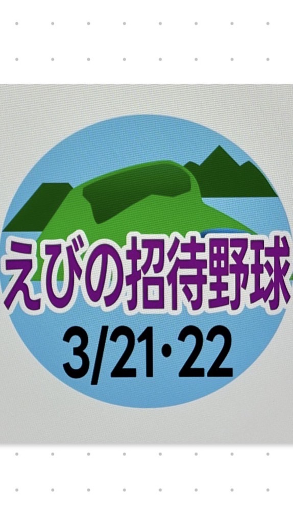 えびの招待野球