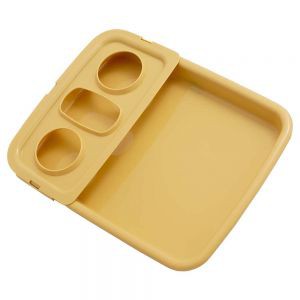 《新品上市》日本進口汽車精品【SD-8】日本進口 NAPOLEX 便利置膝式 飲料食物餐盤 置物盤 米黃色 商品特色 :★可放置飲料、食物、手機、雨傘、鞋子等物品在車內。★可放置在大腿上，享受食物，詳