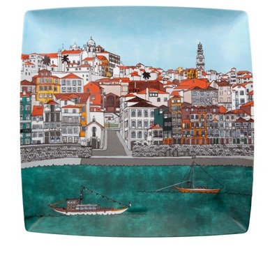 餐桌上的旅遊風景