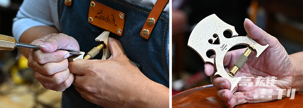 王宇寧提琴工作室提供維修提琴、銷售進口提琴、純手工客製提琴等服務。(攝影/Carter)