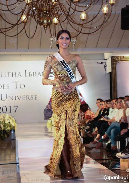 Foto Cantik Deretan Busana Bunga Jelitha untuk Miss 