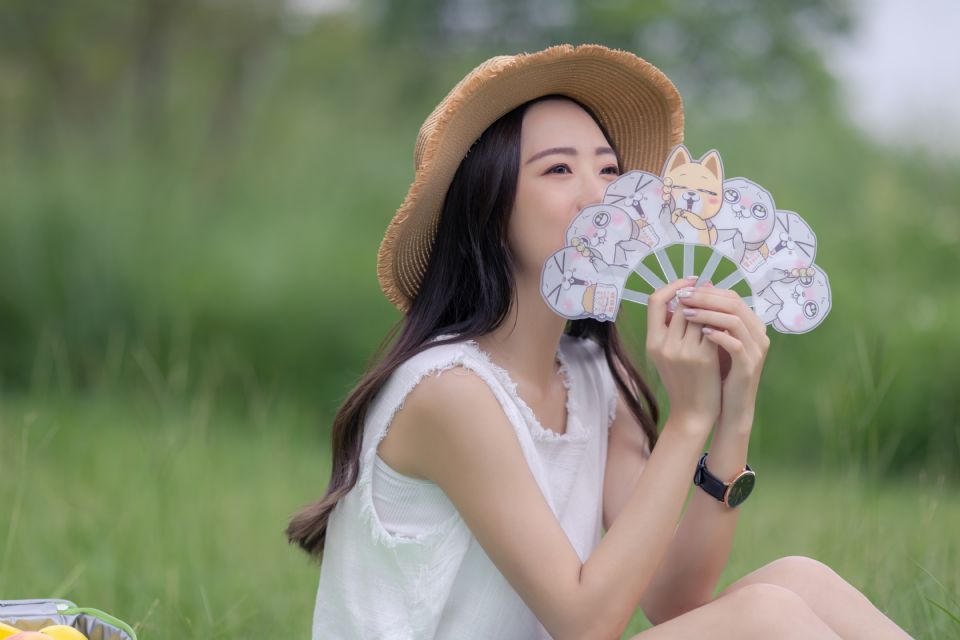 好想兔好涼七摺扇-想賴著你 NT.59