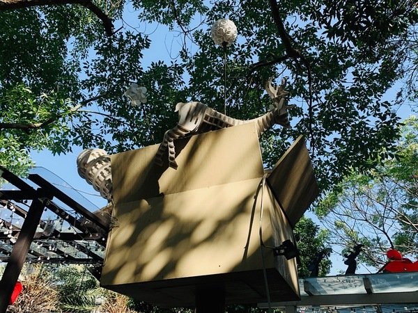 倪倪愛旅遊－『台中大坑一日遊推薦』台中近郊鳥語花香闔家出遊秘密花園-台中大坑紙箱王創意園區、東山水岸餐廳、東東芋圓直擊分享