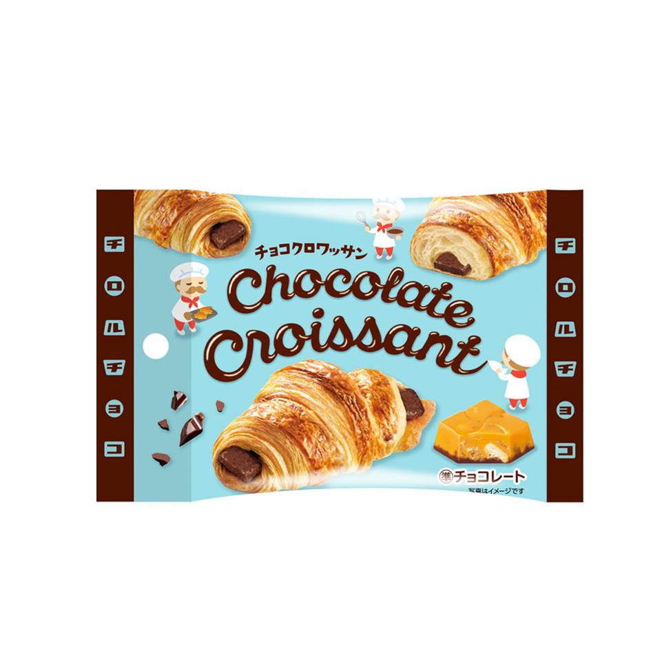 【TIROL松尾】可頌麵包風味巧克力7個入 43.4g チロルチョコ チョコクロワッサン 日本進口零食