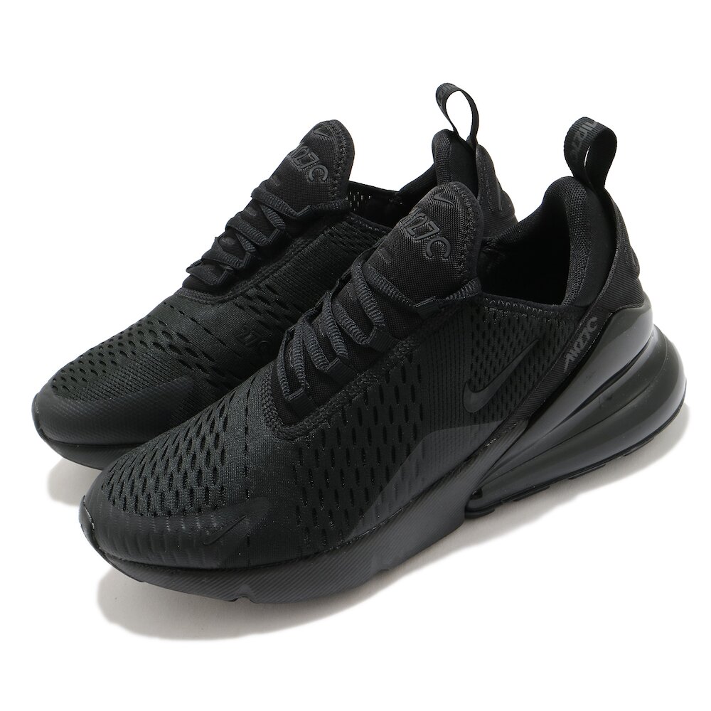 流行休閒鞋品牌:NIKE型號:AH8050-005品名:Air Max 270配色:黑色,黑色