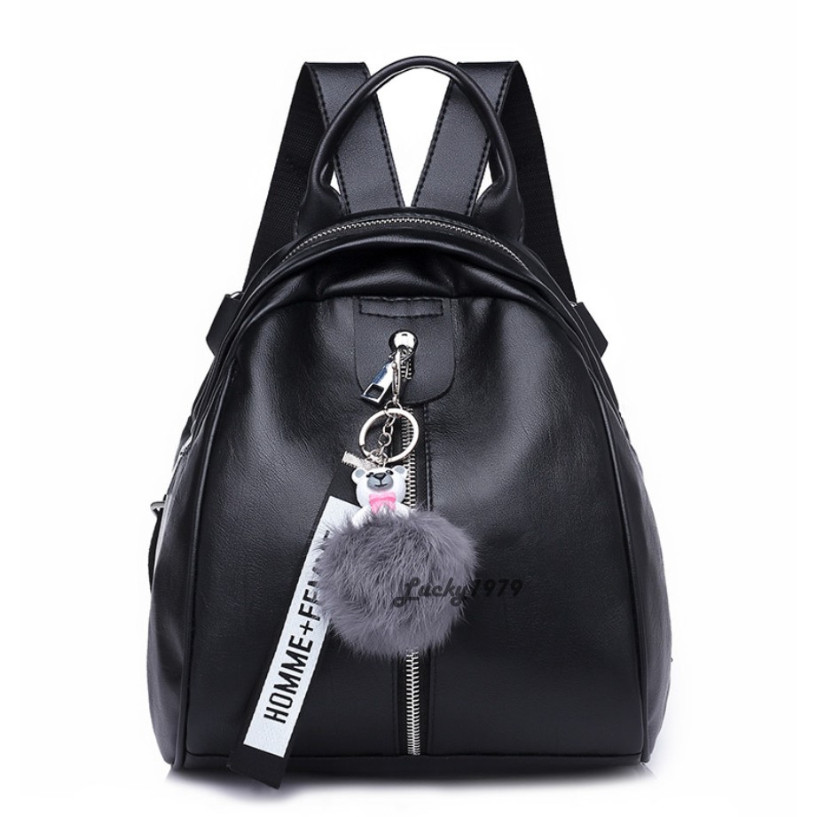 如遇缺貨，出貨時間約7-14天，有問題歡迎用【聊聊】提問。蝦皮Lucky1979▲尺寸 : 如圖9▲內部 : 如圖8多種背法、超值又實用哦暗袋多、方便收納背帶可調哦#韓版 #女包 #3way包 #雙肩