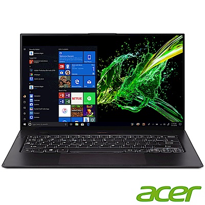 Acer SF714-52T-748F 14吋筆電(i7-8500Y/16G/黑