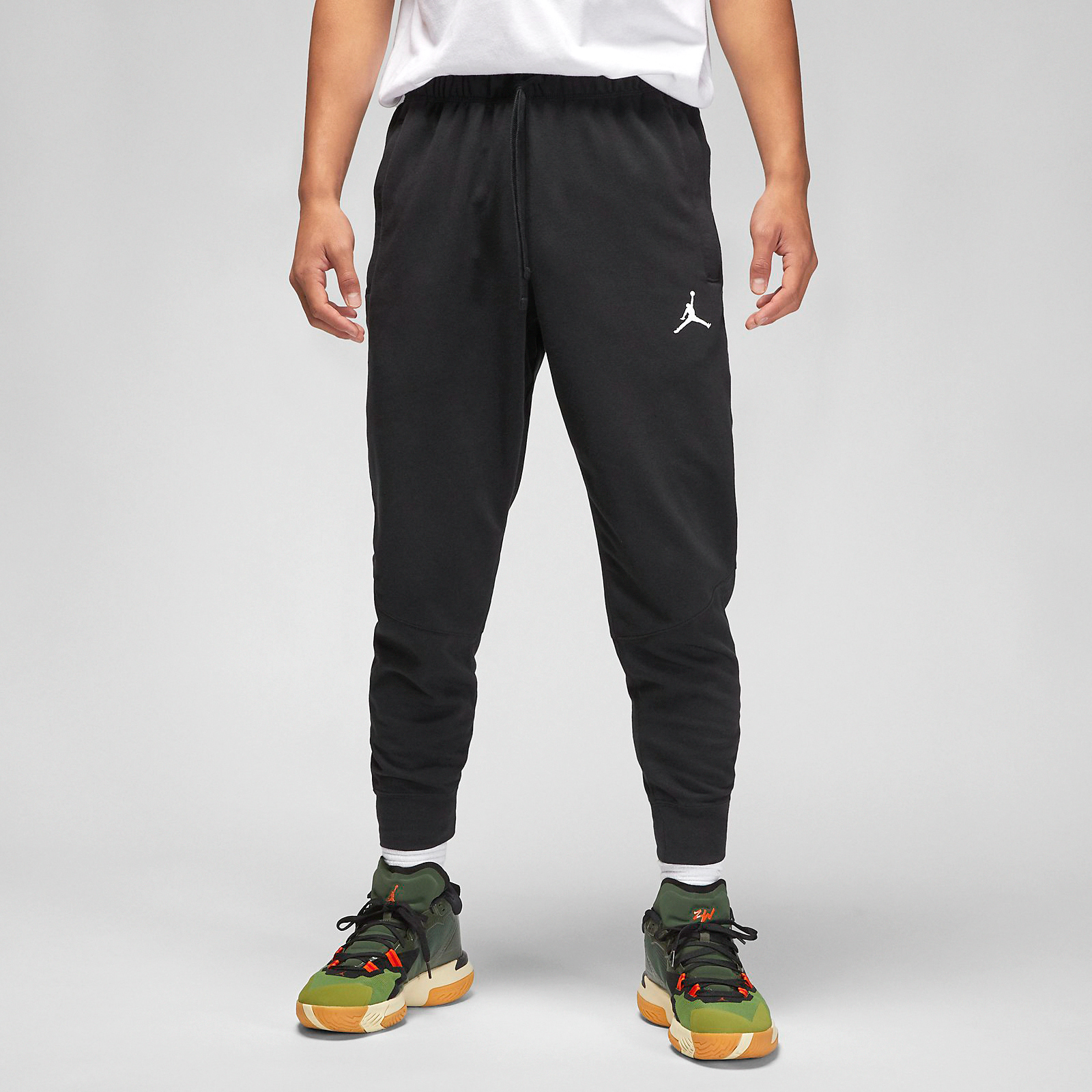 Nike 長褲Essential Pants 運動休閒男款Dri-Fit 吸濕排汗快乾褲管拉鍊