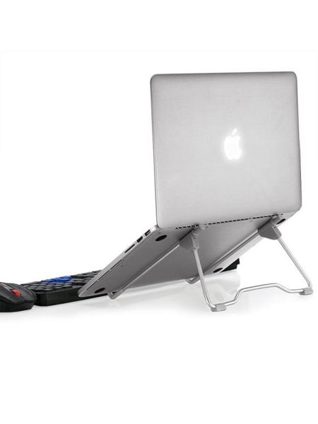 平板支架 蘋果筆記本電腦支架散熱器14寸15.6寸聯想華碩戴爾散熱底座墊便攜