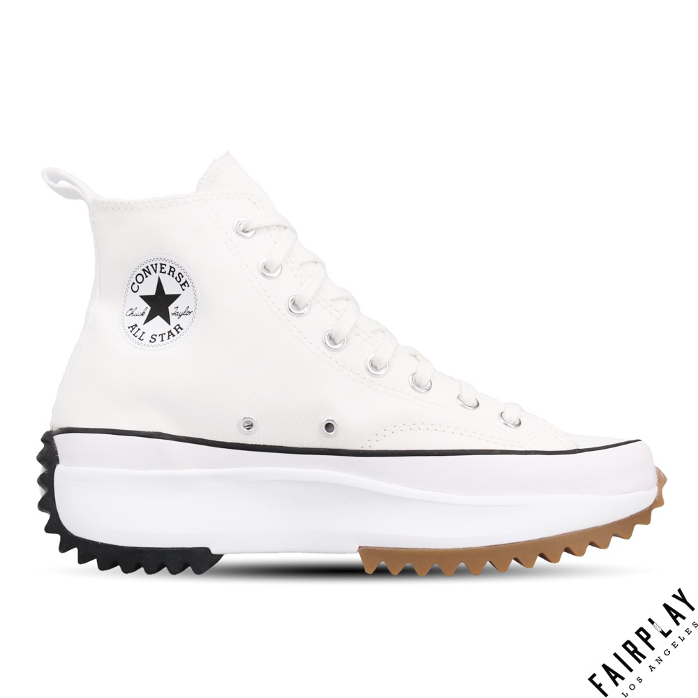 Converse Run Star Hike 白 女鞋 高筒 增高 厚底 基本款 厚底鞋 帆布鞋 運動鞋 166799C