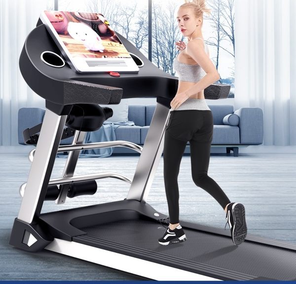 110V 折疊式跑步機家用款踏步機室內億健步機超靜音電動健身器材 aj12710【愛尚生活館】