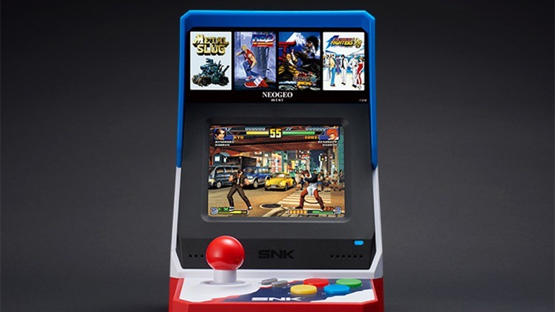 SNK 復刻迷你街機！NEOGEO mini「手遊存錢筒」