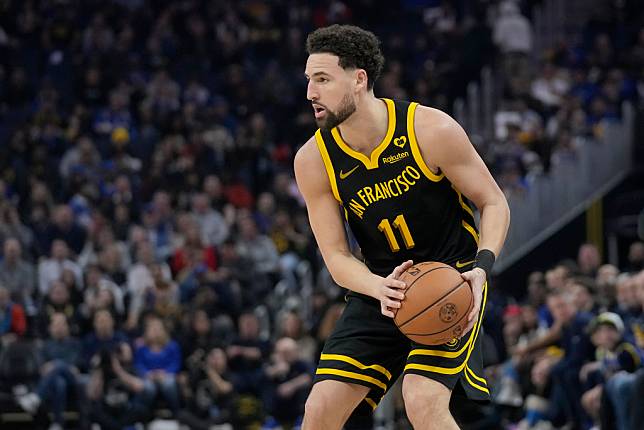 Klay Thompson。(圖片來源 LINE TODAY：AP/達志影像）  
