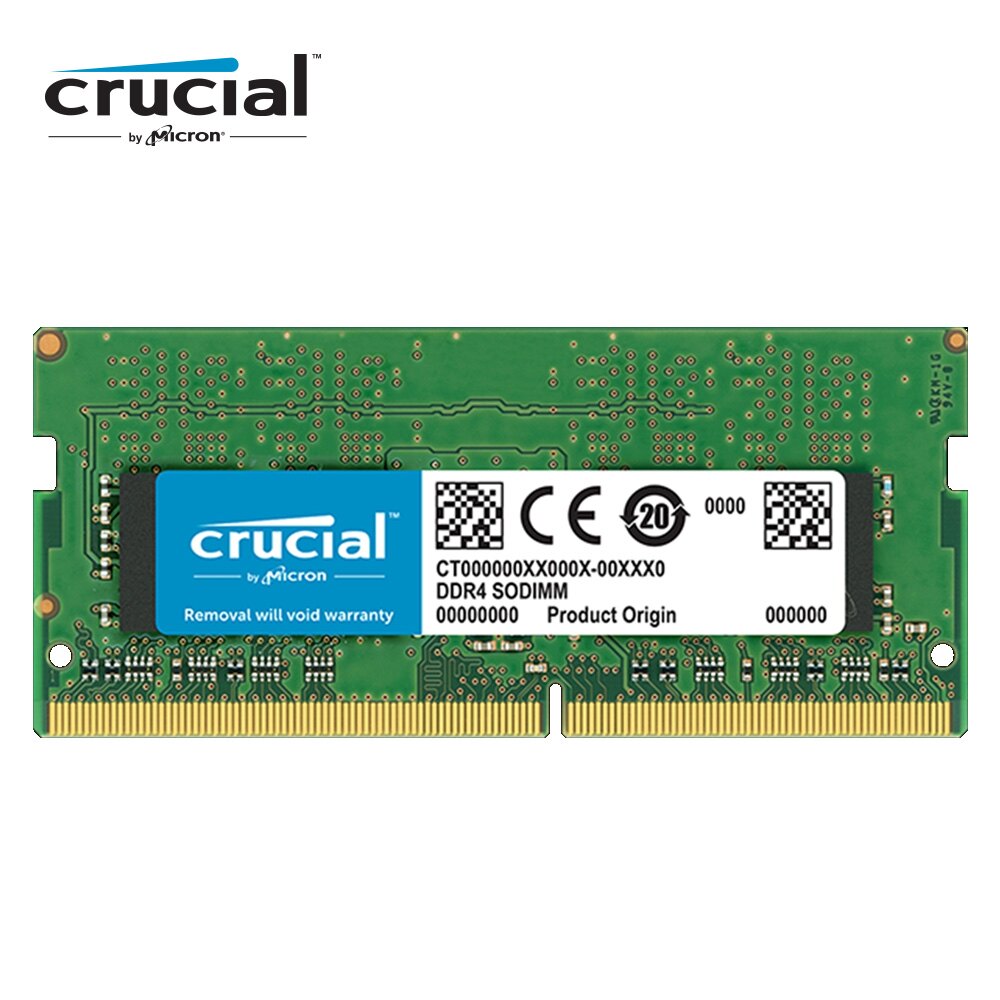 美光 Micron Crucial NB-DDR4 2666/16G 筆記型記憶體 RAM (原生顆粒)