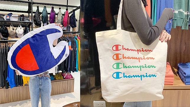 Champion 101新店超好買 101獨家款彩虹t 帆布包 一穿上簡約運動時尚就此完成 Beauty美人圈 Line Today