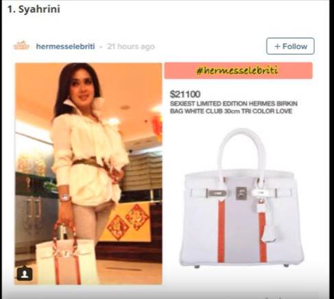 Tas Hermes Termahal Ternyata Bukan Milik Syahrini, Tapi Artis Ini, Mau Tahu Harganya? Bikin Melongo!