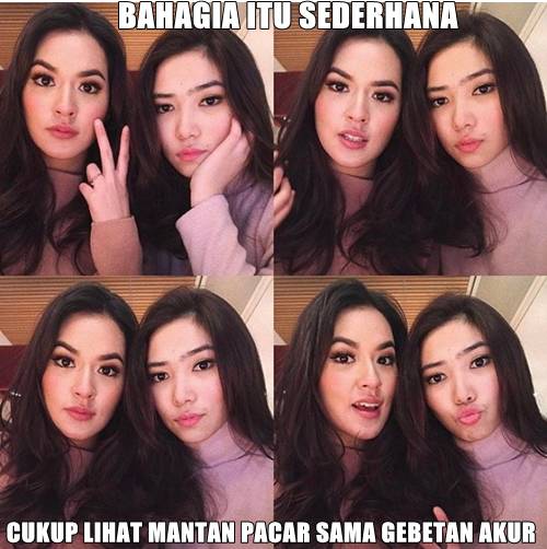 10 Meme Raisa vs Isyana Ini Bikin Susah Milih Deh