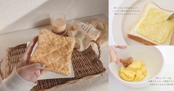吐司教學來了！日本超夯「哈密瓜吐司」，高級咖啡店甜點只花你15分鐘就搞定