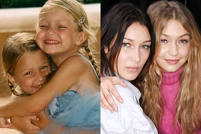 Sister Goals Ini Foto Foto Transformasi Gigi Hadid Dan