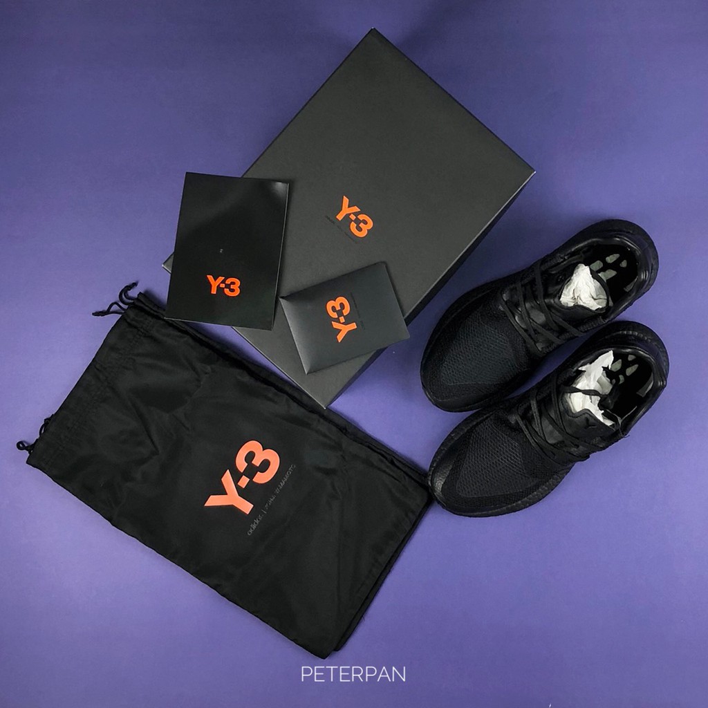 [現貨]ADIDAS Y-3 PUREBOOST Y3 TRIPLE BLACK 全黑 CP9890【彼得潘】