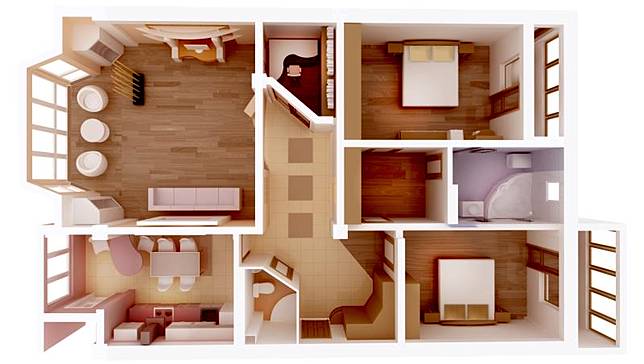 實例 看4張建商預售屋平面圖 破解坪 小三房 根本很難住的真相 商周財富網 Line Today