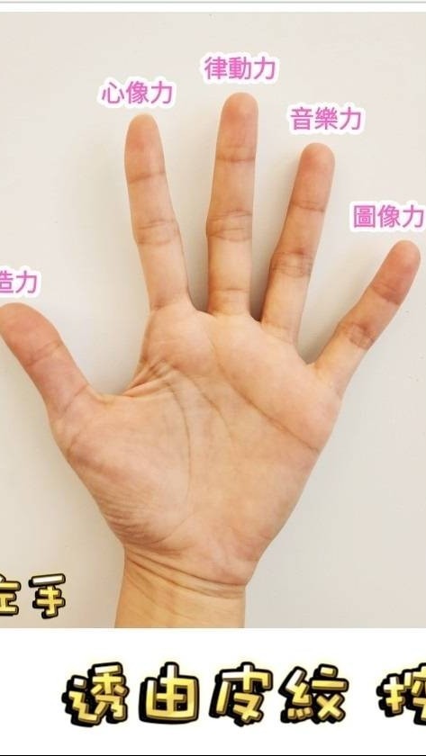 黃語柔皮紋分析師
