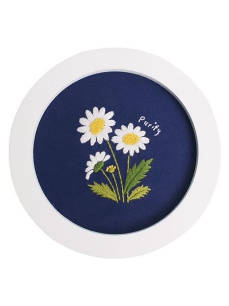 蘇繡diy古風刺繡diy禮物手工自繡立體入門初學材料包套件蘇繡絲帶diy繡花 歐歐