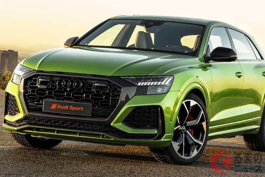 パワーはなんと600馬力 アウディ Rs Q8 登場 フルサイズsuv Q8 に初のrsモデル くるまのニュース