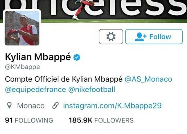 Hapus Monaco dari Twitter, Pertanda Mbappe akan Pindah?