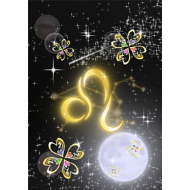 運気上昇！１２星座 獅子座 マーク 四つ葉
