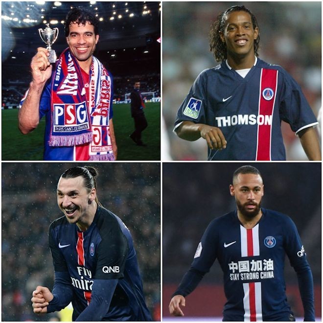 ライー ロナウジーニョらブラジル人が存在感を示してきたエースナンバー パリsgの10番の系譜 サッカーダイジェストweb