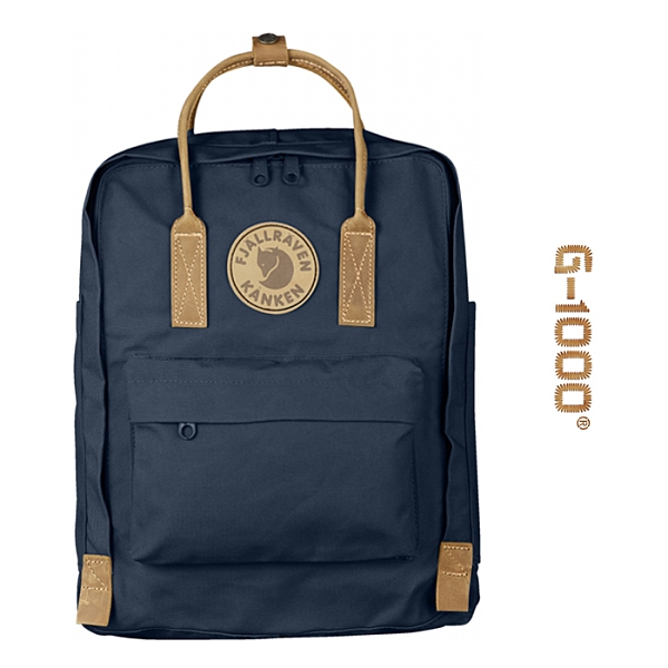 【Fjallraven北極狐】Kanken No.2後背包-海軍藍560(FR23565)