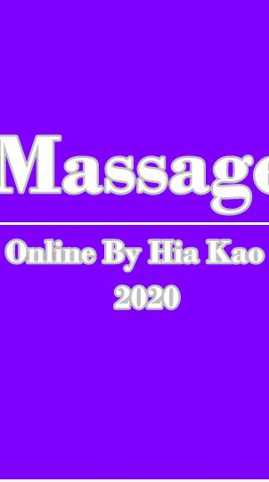 Massage Online 2020のオープンチャット