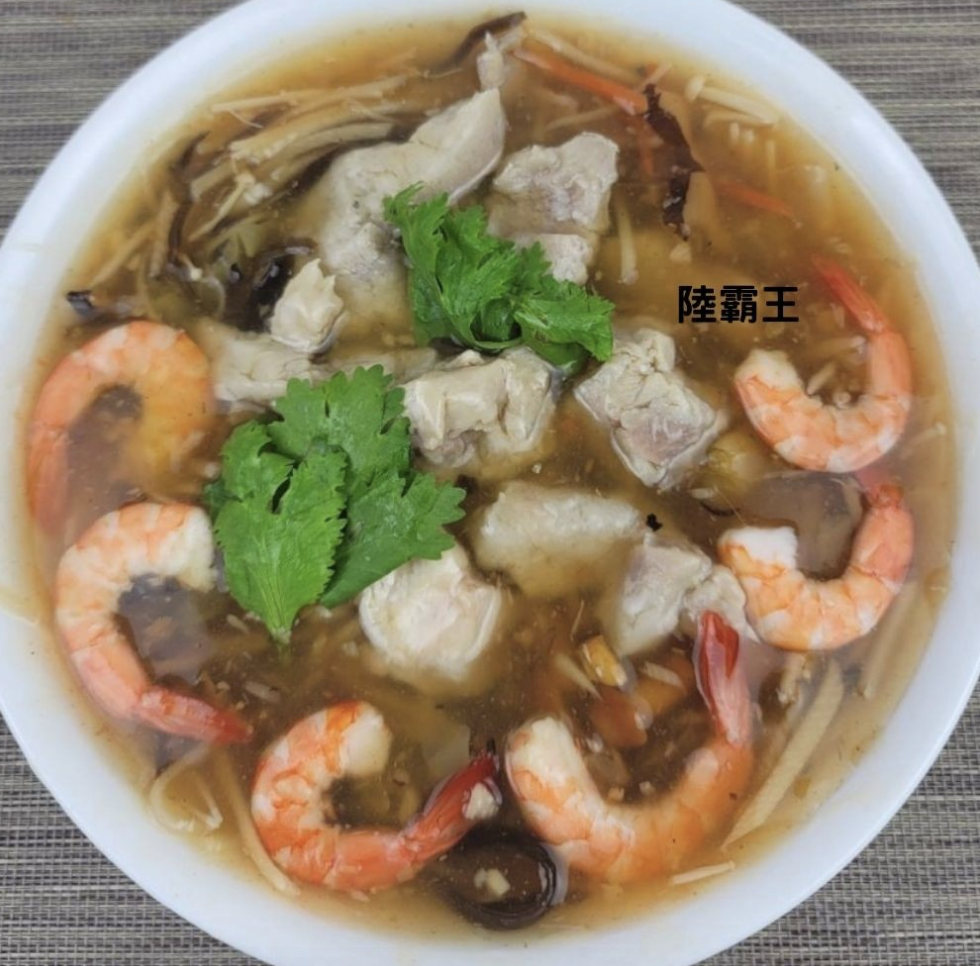 古早味蝦仁肉羹招牌海鮮羹 肉粳 辦桌年菜 真材實料 新品上市推薦【陸霸王】