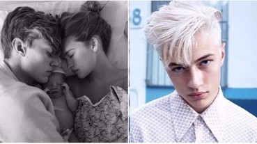 「小鮮肉」榮升人父！19 歲 Lucky Blue Smith 與女友的愛情結晶品誕生了！