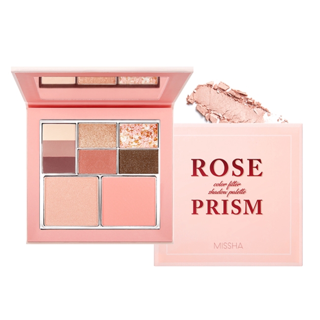 商品規格商品簡述:戀愛系濾鏡，一盤完成，眼影、腮紅、打亮規格:15g原產地:南韓深、寬、高:1.6x11.1x10.8保存環境:室溫有效期限:3年